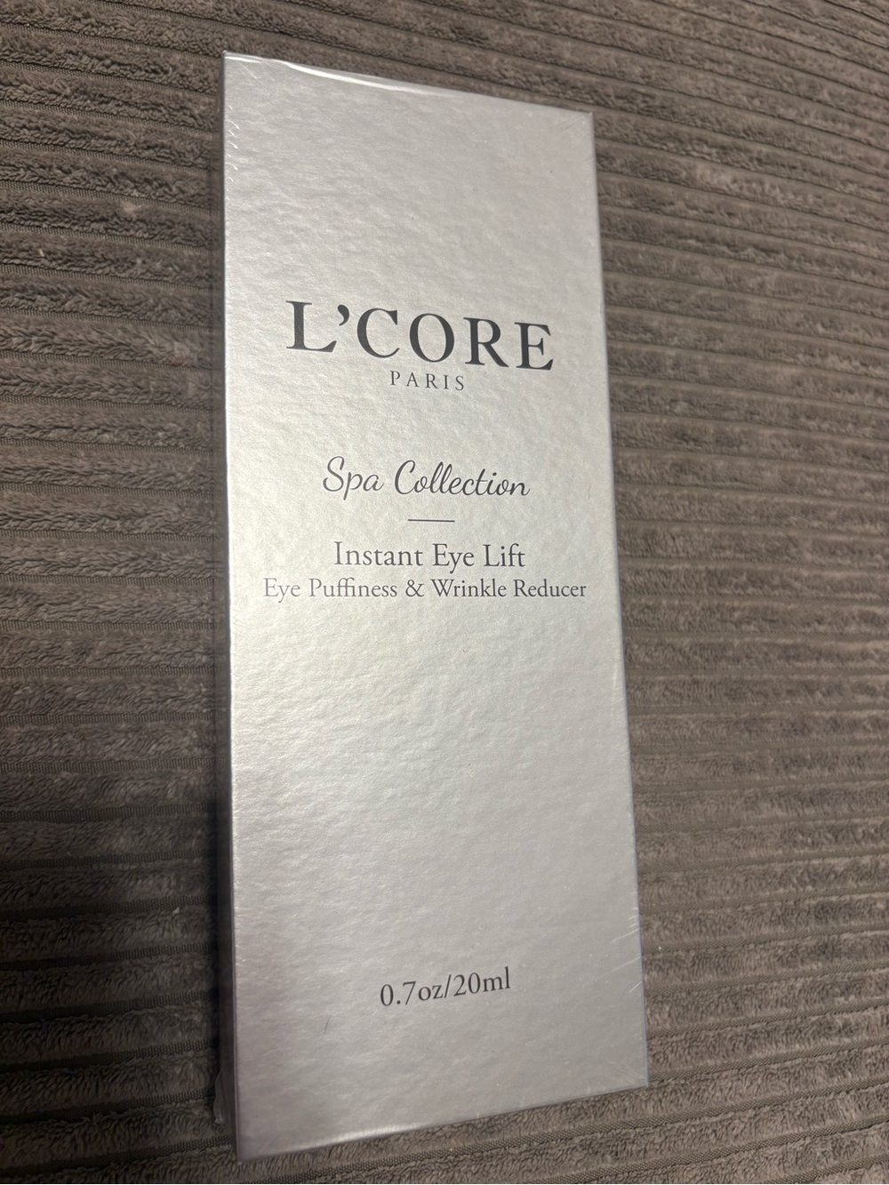 L'Core Paris Instant Eye Lift Eye Cream — Silver